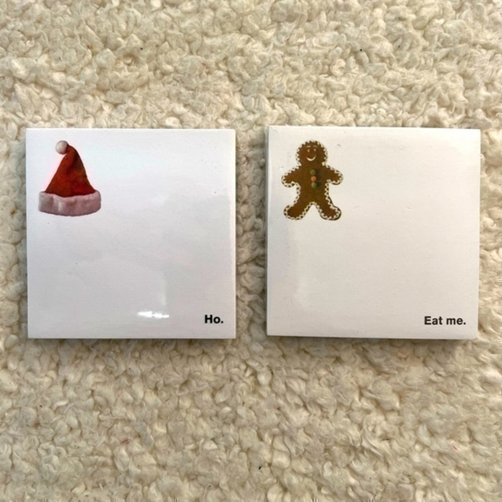 Knock Knock Holiday Sticky Photo Notes-Set of 2